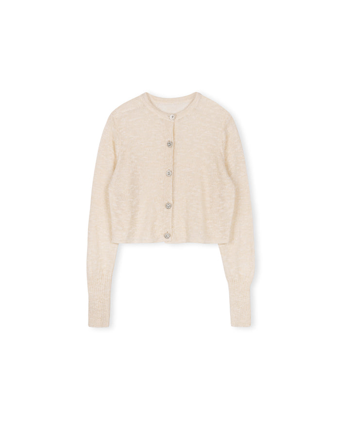 Gem Button Cardigan - Junees