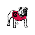 Georgia Bulldogs Standing Bulldog 3 Inch Magnet