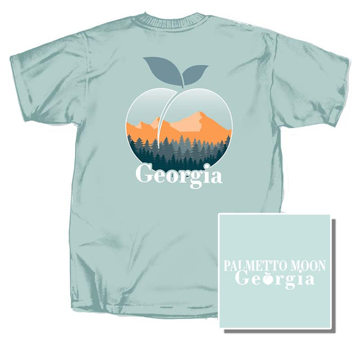 Georgia Mountain Peach Short Sleeve T-Shirt