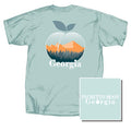 Georgia Mountain Peach Short Sleeve T-Shirt