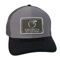 Peach State Pride Patch Hate in Black and Ash Grey