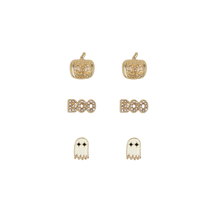 Halloween Stud Earring Set - 3 Pack