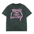Hard Fought Hallelujah Short Sleeve T-Shirt in Black Leopard