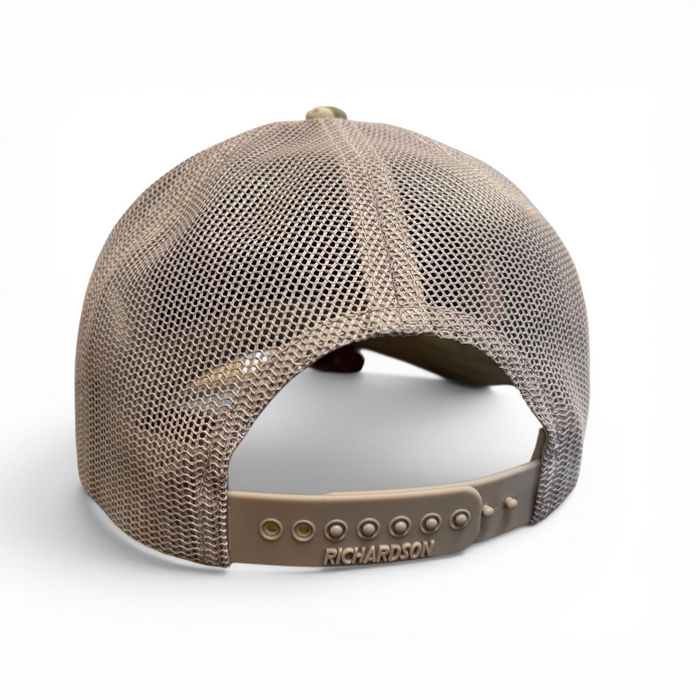 Harvest Duck Camo Hook Cut Out Patch Trucker Hat