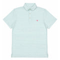 Heather Winstead Polo in Mangrove Mint and Tejeda