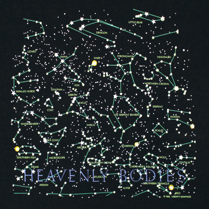 Heavenly Bodies Youth Black 2-Sided T-shirt