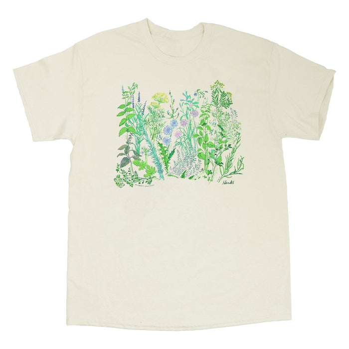 Herbs Adult Natural Organic T-shirt