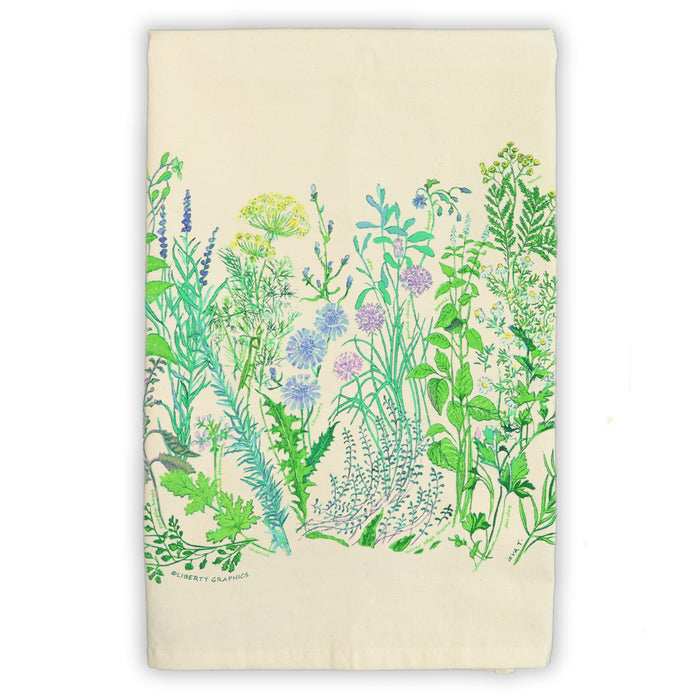 Herbs Natural Tea Towel