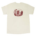 Hiking Bear Adult Natural T-shirt
