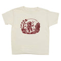 Hiking Bear Youth Natural T-shirt