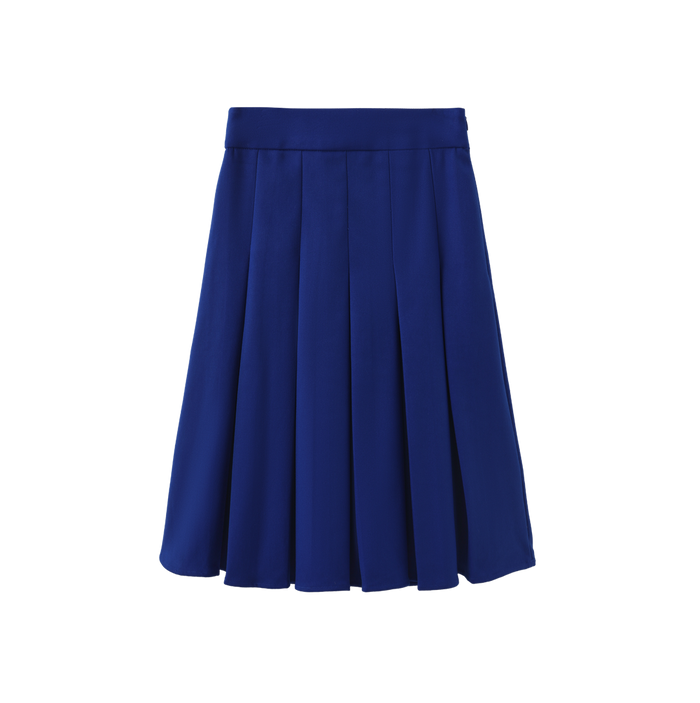 Ida Wool Pleated Skirt