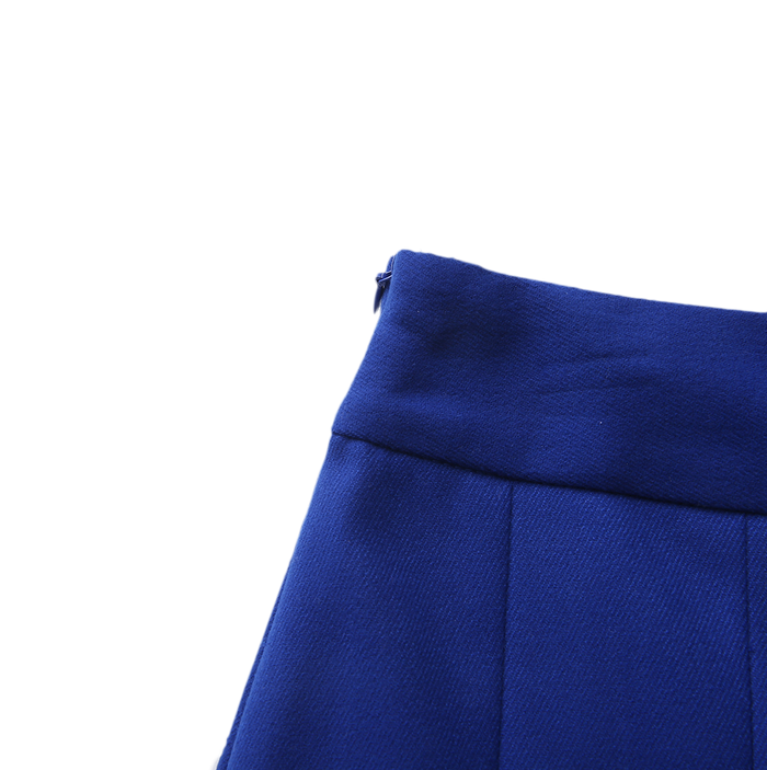 Ida Wool Pleated Skirt