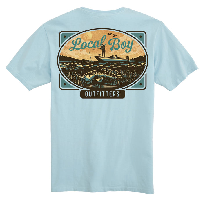 Jon Boat Plate Short Sleeve T-Shirt