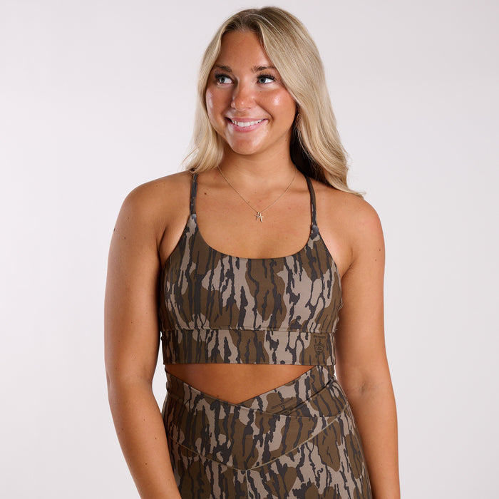 Local Girl Bottomland Sports Bra with Adjustable Straps