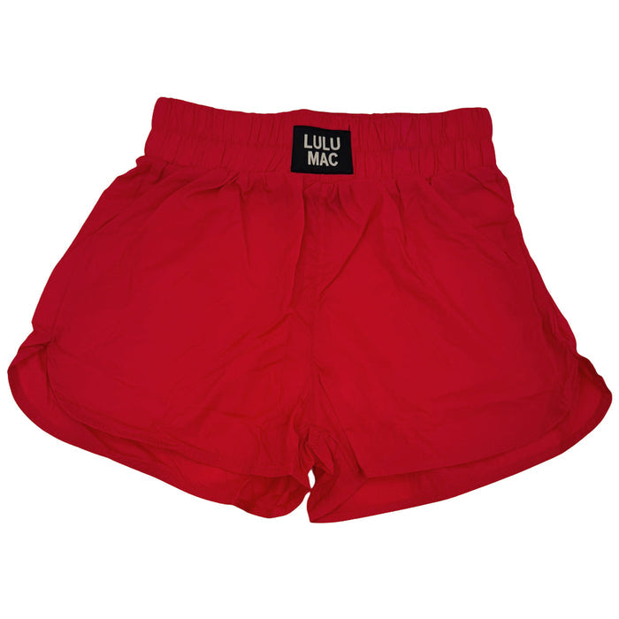 Lulu Mac OG Shorts in Red
