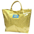 Lulu Mac Plastic Coated Tote Bag in Butter