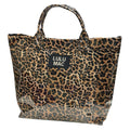 Lulu Mac Plastic Coated Tote Bag in Leopard