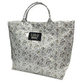 Lulu Mac Plastic Coated Tote Bag in White Camo