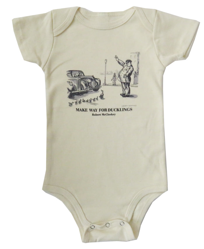 Make Way For Ducklings - Quack! Organic Infant Natural One-piece