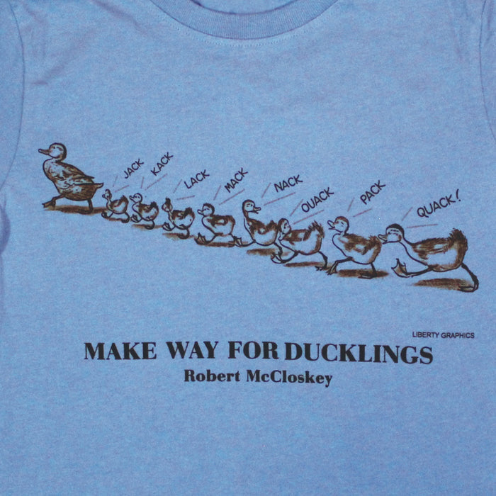 Make Way For Ducklings - Quack! Toddler Light Blue T-shirt