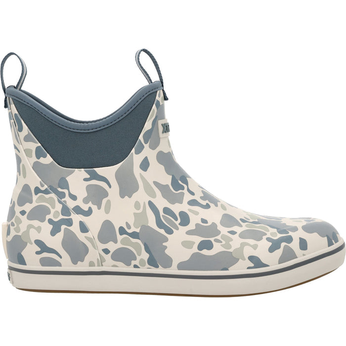 Men's 6 Inch Deck Ankle Boot in Stormy Duck Camo
