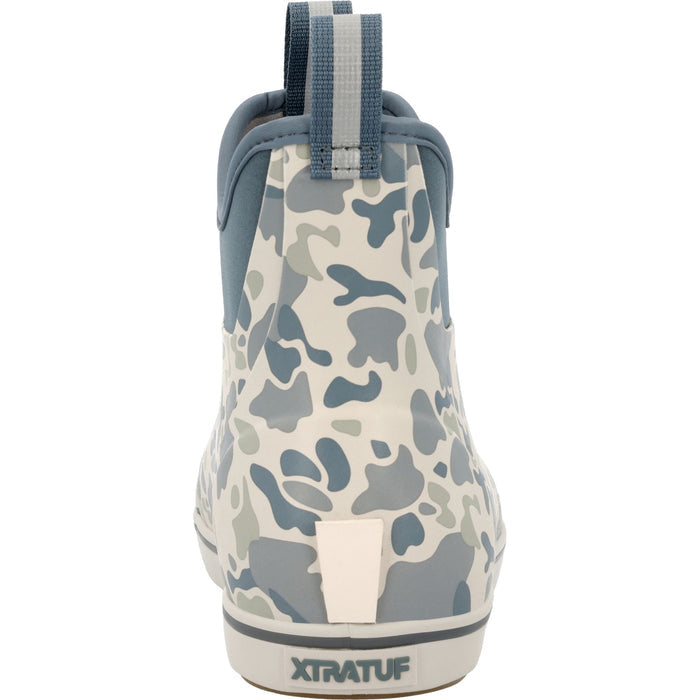 Men's 6 Inch Deck Ankle Boot in Stormy Duck Camo