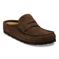 Birkenstock Men's Naples Suede Leather Clog in Carafe