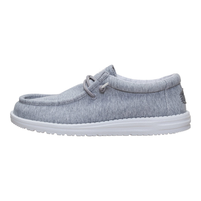 Men's Wally Stretch Jersey Shoes in Grey