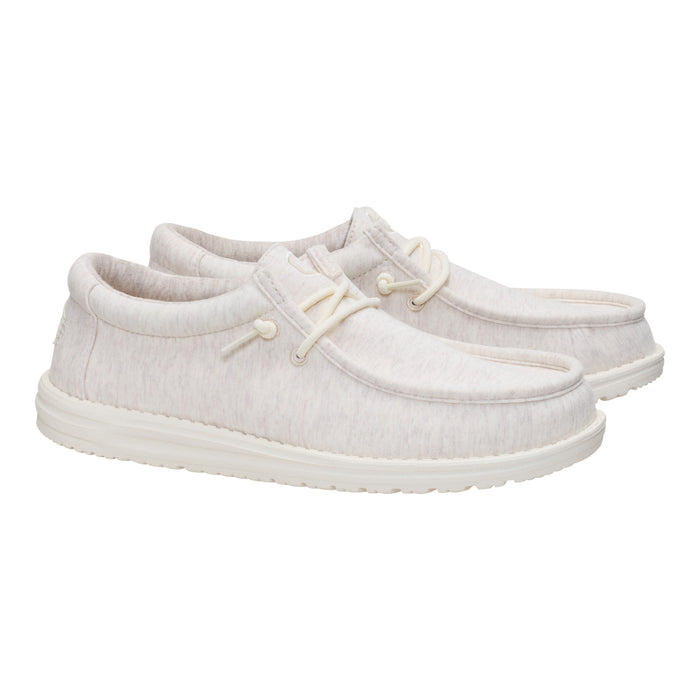Men's Wally Stretch Jersey Shoes in Oatmeal