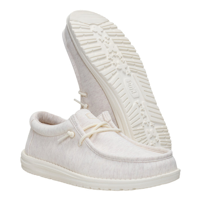 Men's Wally Stretch Jersey Shoes in Oatmeal