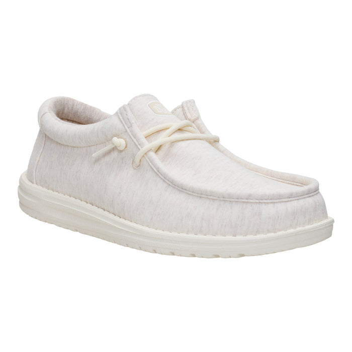 Men's Wally Stretch Jersey Shoes in Oatmeal