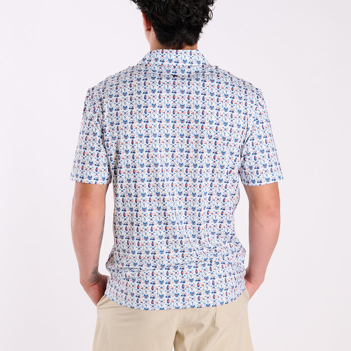 Men's Water Dude Tees and Carts Polo