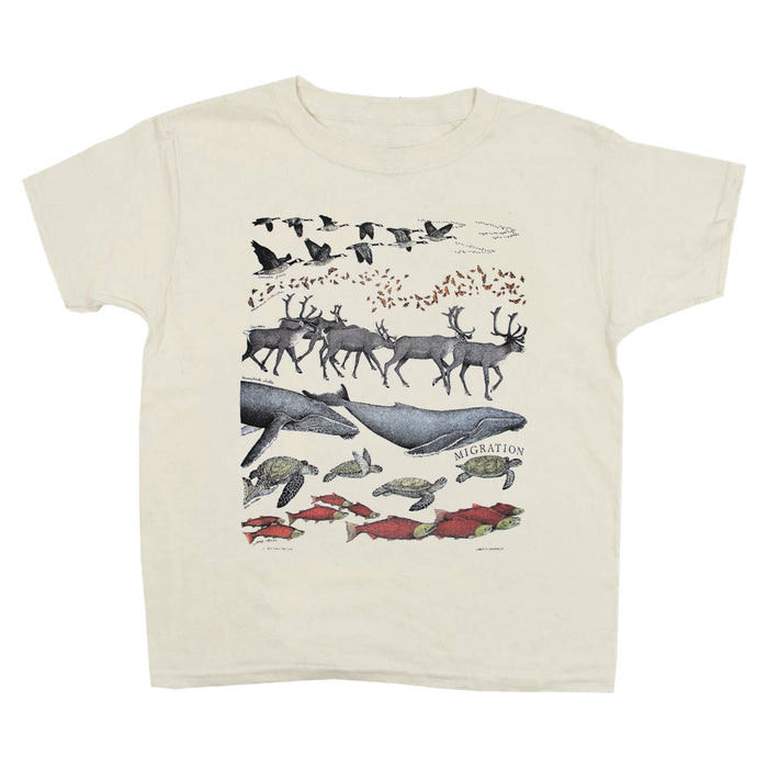 Migration Youth Natural T-shirt