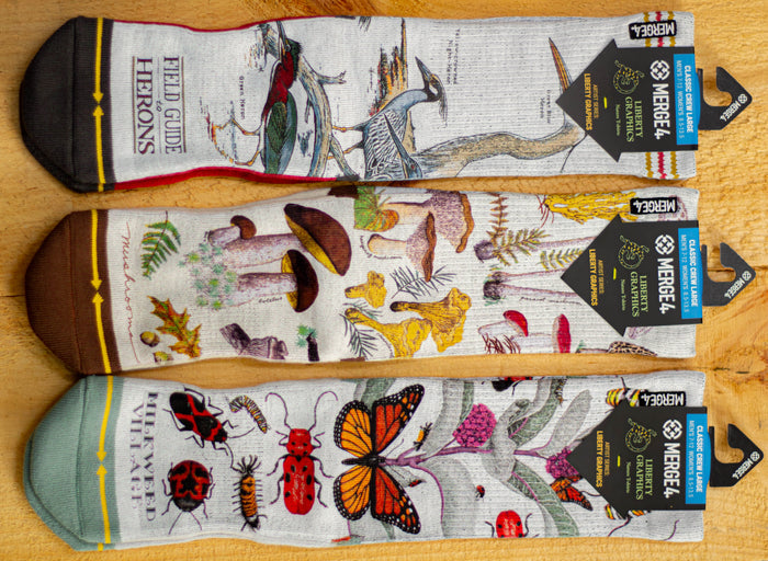 Milkweed Village Socks by Merge4