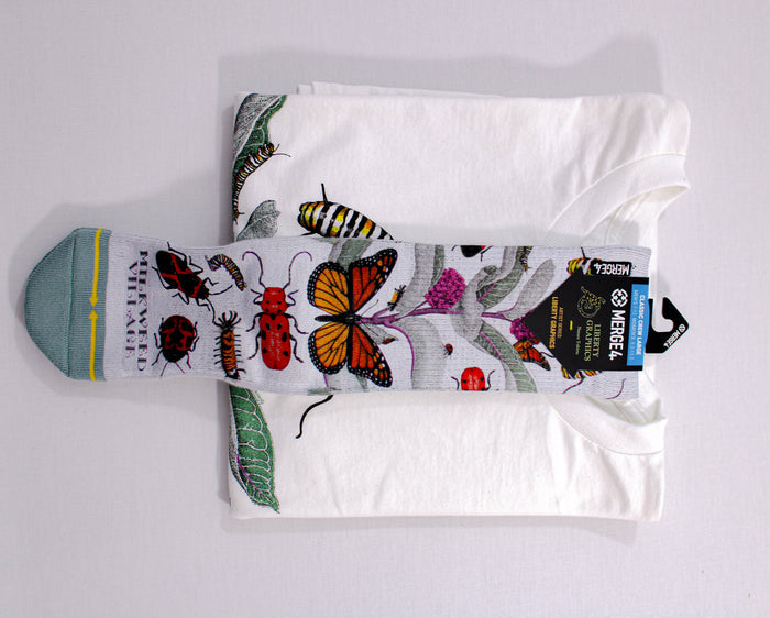 Milkweed Village Socks by Merge4