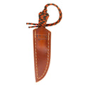 Mini-Speedgoat leather sheath for concealed pocket carry, featuring durable stitching and a paracord loop.