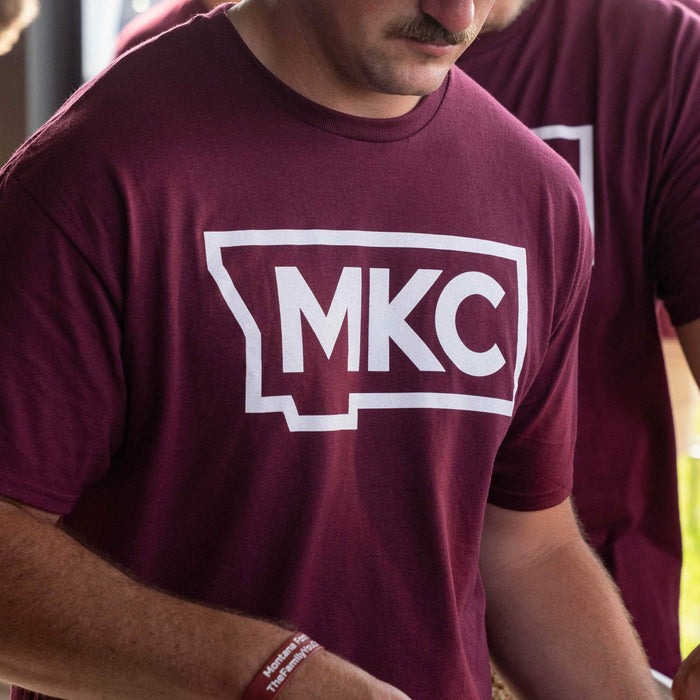 MKC TEAM TEE - MAROON