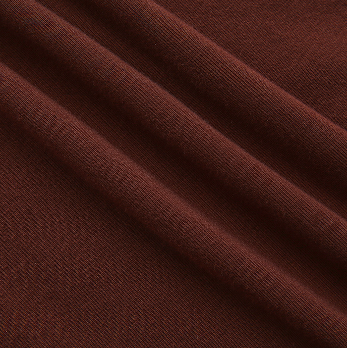 Mock Neck Trim Sweatshirt