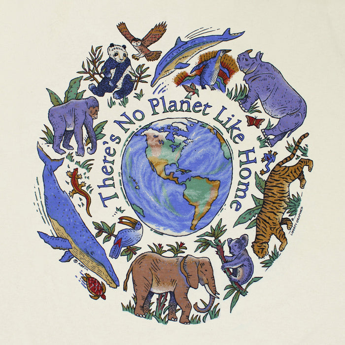 No Planet Like Home Youth Natural T-shirt