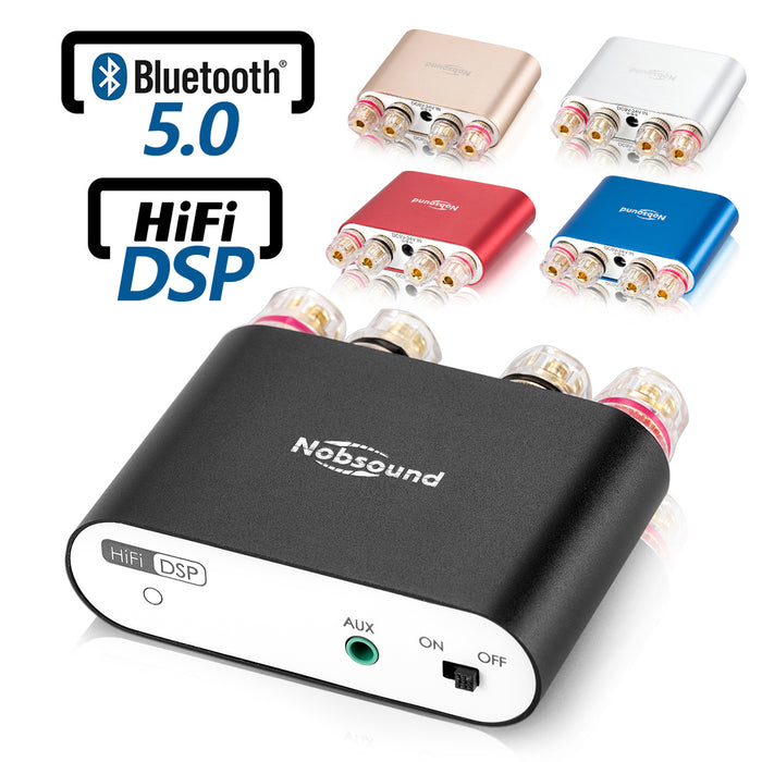Nobsound NS-10G PRO Mini Bluetooth 5.0 Digital Amplifier DSP HiFi Stereo Audio Power Amp