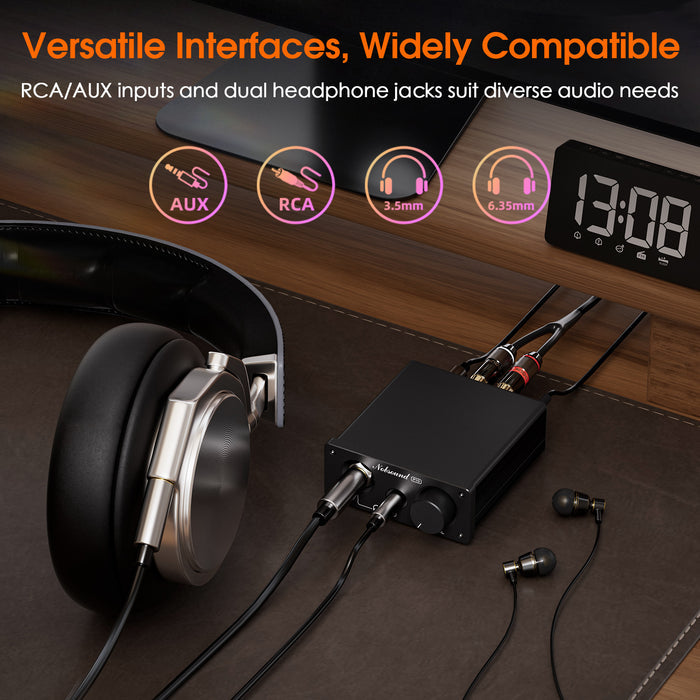 Nobsound P10 Mini Headphone Amplifier HiFi Stereo Preamp