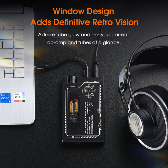 Nobsound P10 PRO HiFi Portable Tube Headphone Amplifier