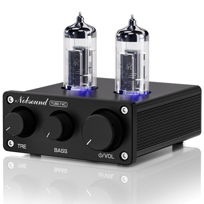 Nobsound TUBE-T4C HiFi Stereo Vacuum Tube Preamp