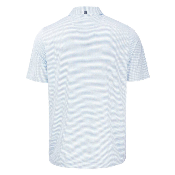 North Carolina Tar Heels Pike Symmetry Print Short Sleeve Polo