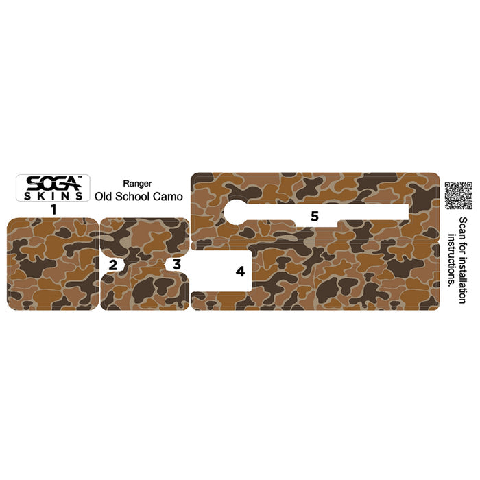 Old School Camo Turtlebox Ranger Skin