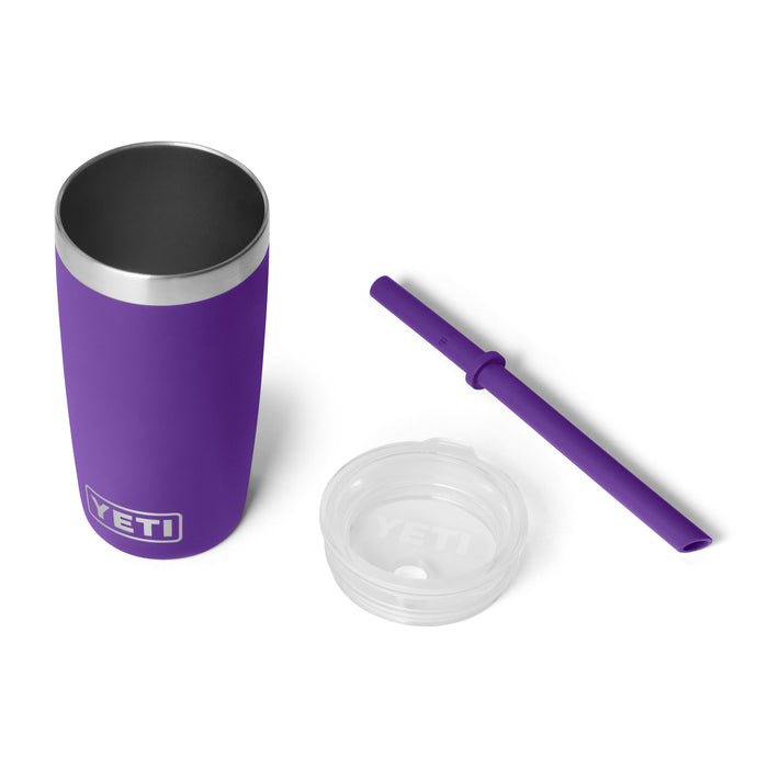 Pace Purple Rambler 10oz Tumbler with Silicone Straw