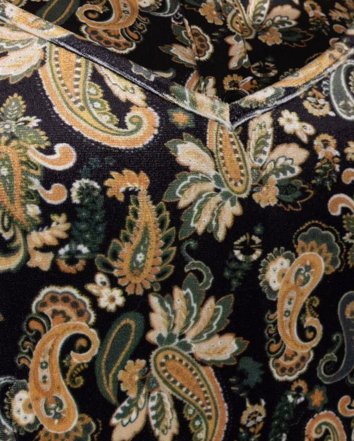 Paisley Slip Dress And Blouse - Junees