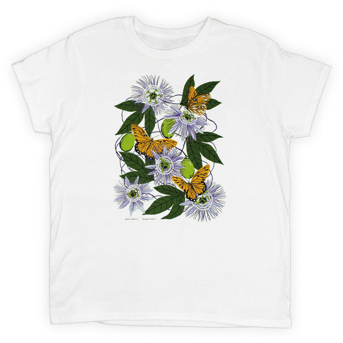Passionflower Ladies White T-shirt