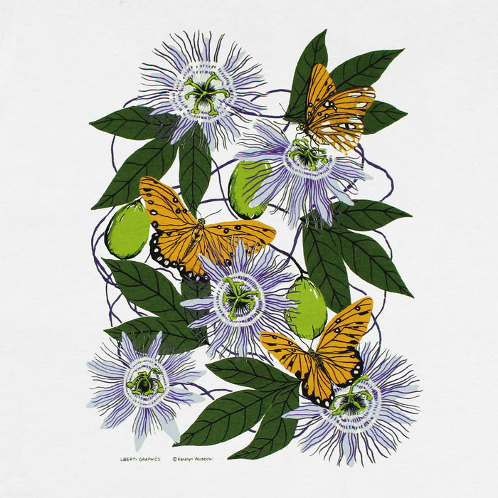 Passionflower Ladies White T-shirt