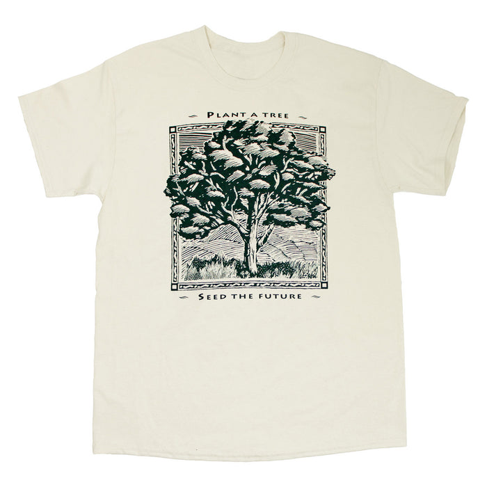 Plant A Tree Adult Natural T-Shirt